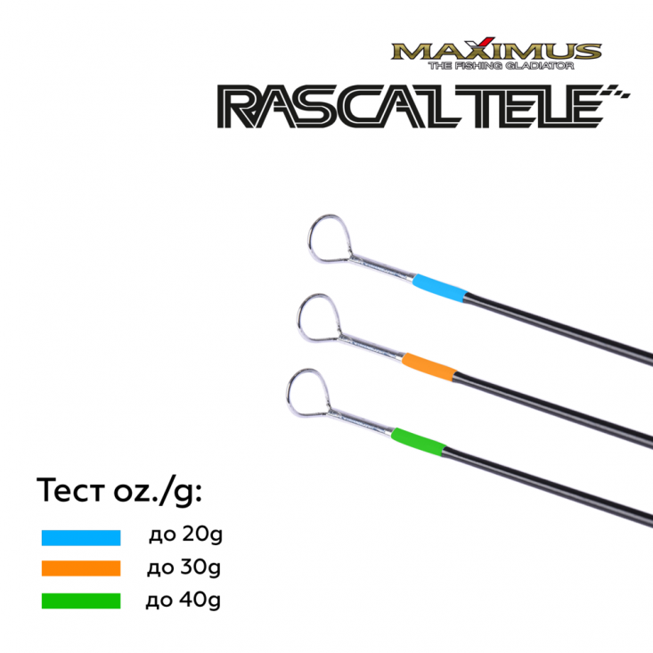 Зимняя удочка Maximus Rascal Tele Compact