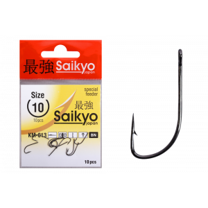 Крючки Saikyo KM-013 Reliable Feeder BN №10 (10шт) Крючки Saikyo KM-013 Reliable Feeder BN №10 (10шт)